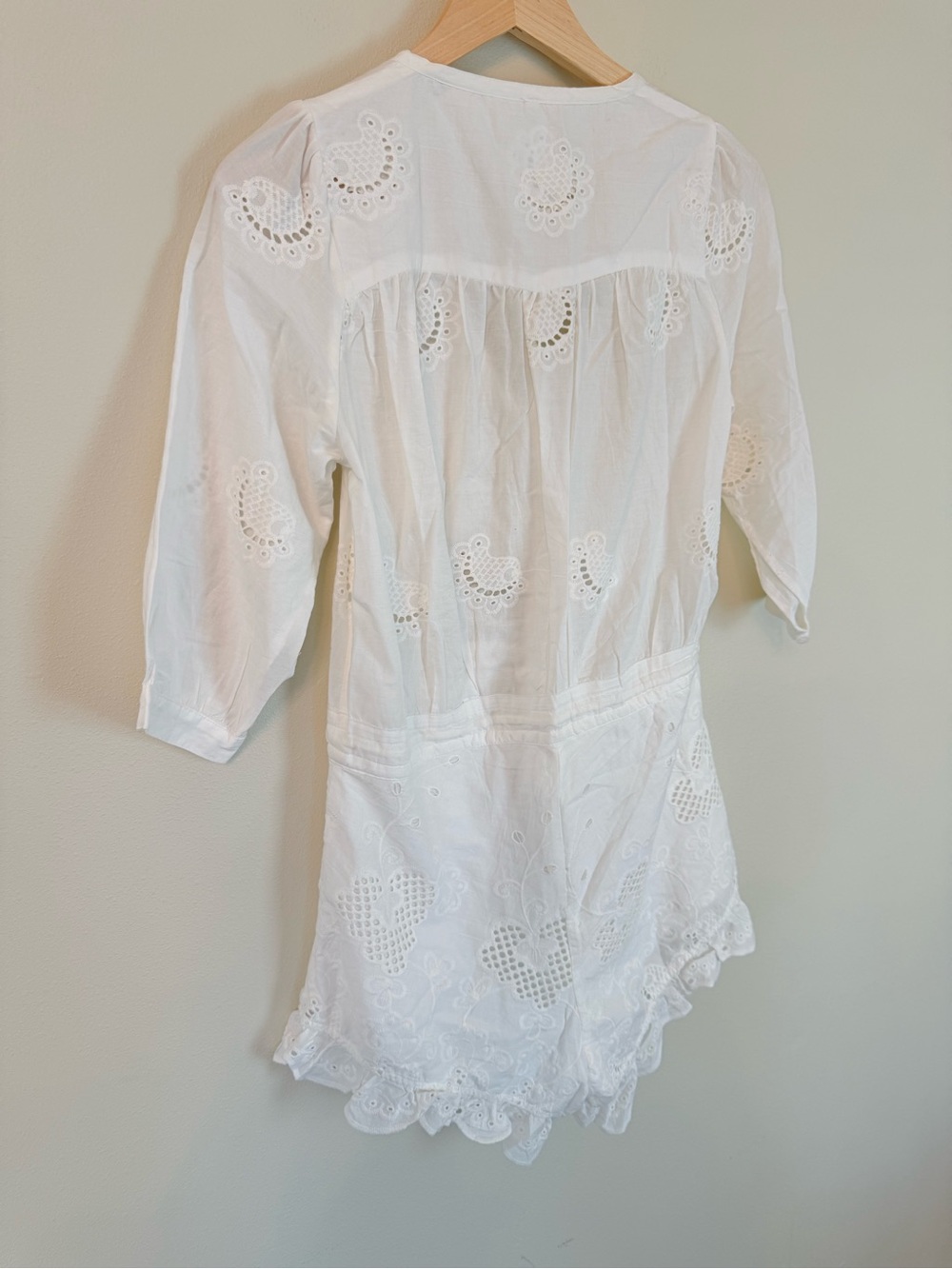 Spell & The Gypsy Indian Summer Anglaise Eyelet Playsuit Romper XS - Picture 8 of 10